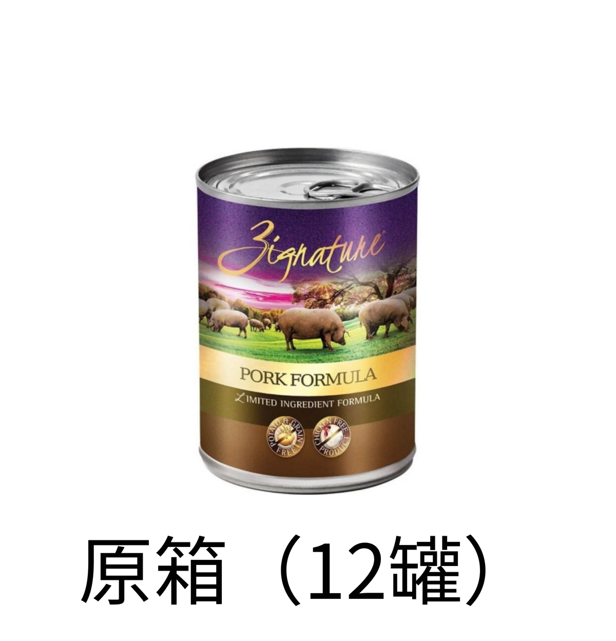 Zignature | 無穀物豚肉狗罐頭 13oz - Lantau Pet