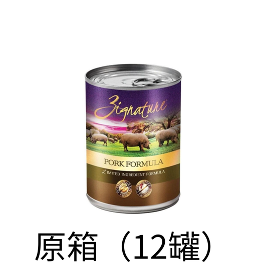 Zignature | 無穀物豚肉狗罐頭 13oz - Lantau Pet