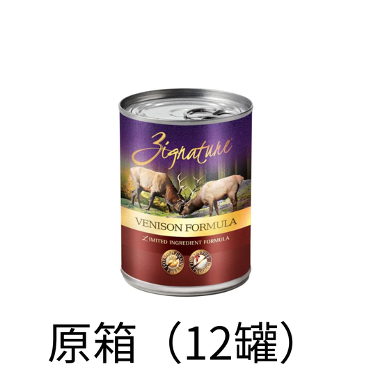 Zignature | 無穀物鹿肉狗罐頭 13oz - Lantau Pet