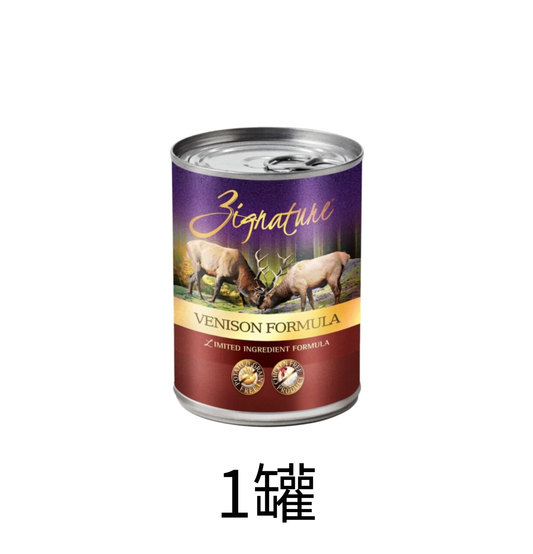 Zignature | 無穀物鹿肉狗罐頭 13oz - Lantau Pet