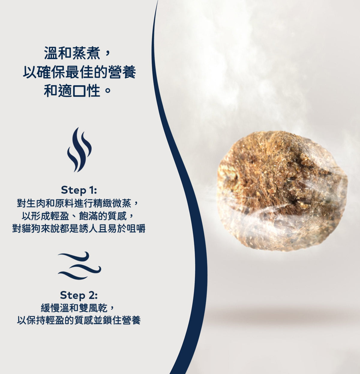 ZiwiPeak | 微蒸風乾草飼牛肉+南藍魚鱈貓糧 2.2kg
