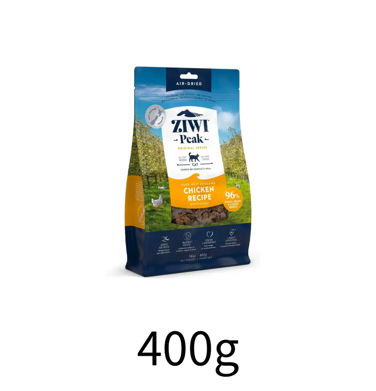 ZiwiPeak | 風乾脫水放養雞貓糧 - Lantau Pet