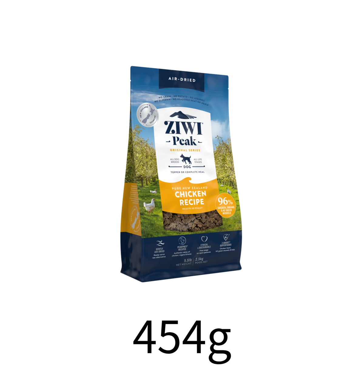 ZiwiPeak | 風乾雞肉狗糧 - Lantau Pet