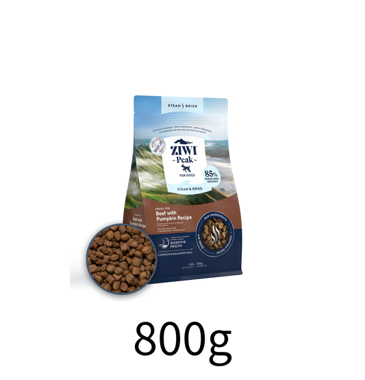 ZiwiPeak | 微蒸風乾草飼牛肉+南瓜狗糧 - Lantau Pet
