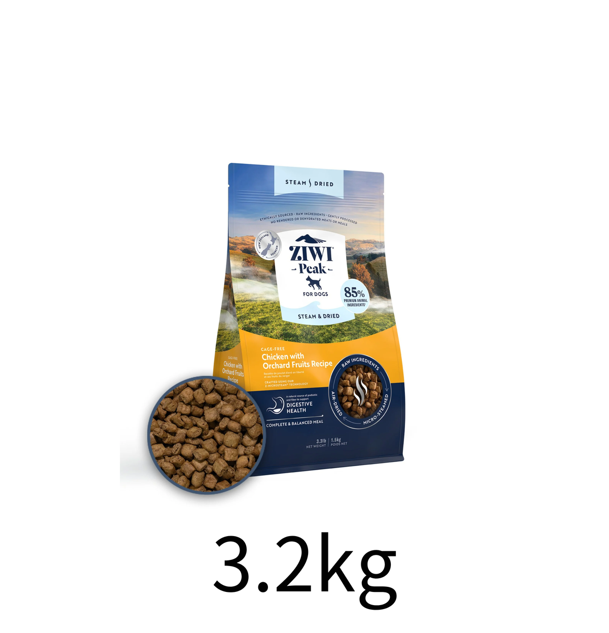 ZiwiPeak | 微蒸風乾放養雞+果園水果狗糧 - Lantau Pet