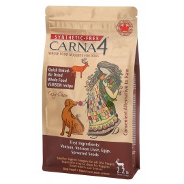 Carna4 無穀物頂級烘焙風乾糧 – 鹿肉配方[小型犬][全犬] 10lb