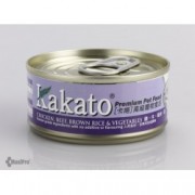 Kakato 雞 + 牛 + 糙米 + 菜 70g（1罐）