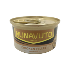 Nunavuto 貓罐頭 – 無穀物系列 - 雞柳 80g x 24罐