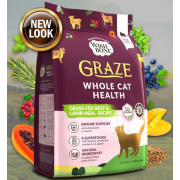 WishBone 紐西蘭無殼物草飼牛羊貓乾糧 10lb (4lb x 3)